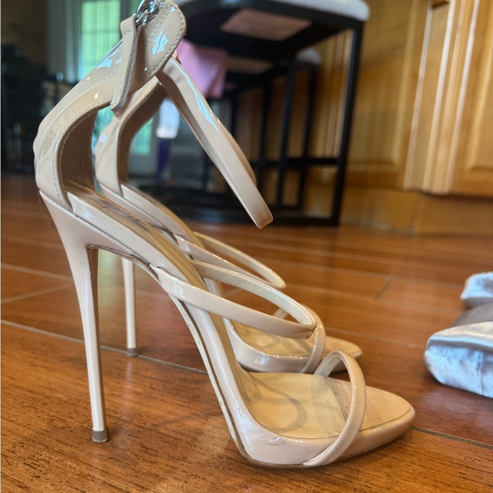 Giuseppe Zanotti Harmony Nude Stiletto Heels